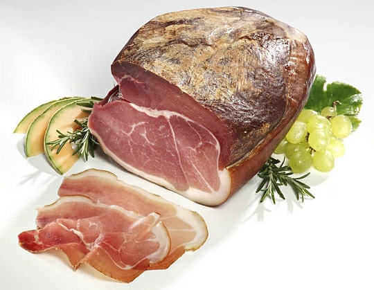 Münstl. Knochenschinken ger., 'Kernstück' ohne Knochen, ca. 3kg