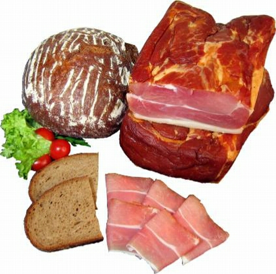 Westf. Frühstücksschinken ger., 500g. geschnitten