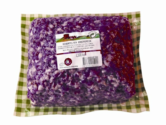 Bauchspeck ger. gewürfelt 2*400g.
