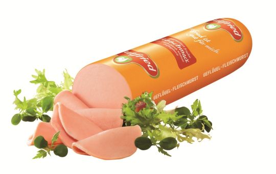 Geflügel Fleischwurst, 60er Kaliber, 1000g