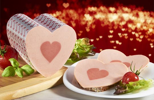 Herz in Herz Brühwurstpastete, ca. 0,9kg