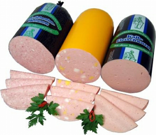 Schinkenwurst mit Ei, 105er Kaliber