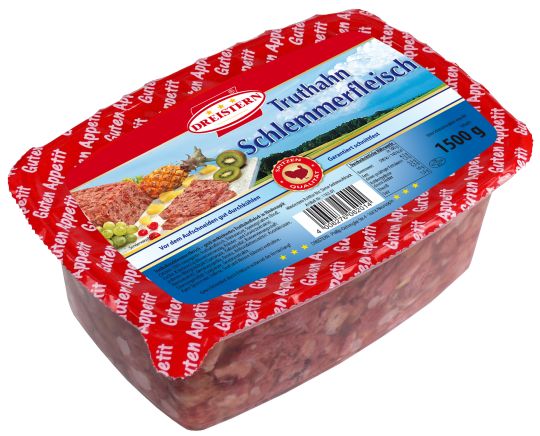Truthahn-Schlemmerfleisch in Schale 1,5 kg