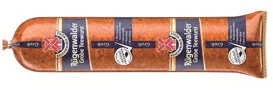 Original Rügenwalder Teewurst grob lang 625g.