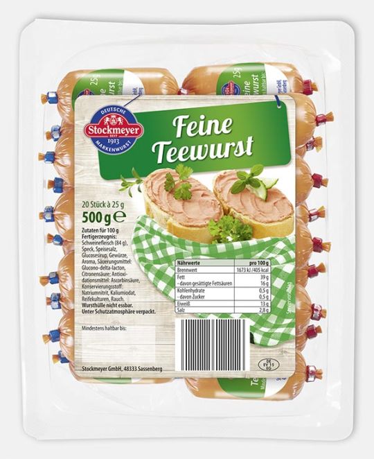 Teewurst fein 20*25g.-Box