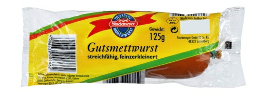 Teewurst fein 125g. SB