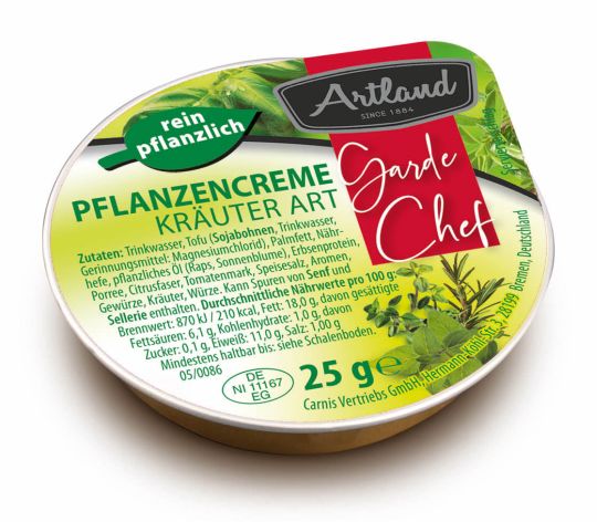 Pflanzencreme-Sortiment 100*25g/Ds. 4-fach