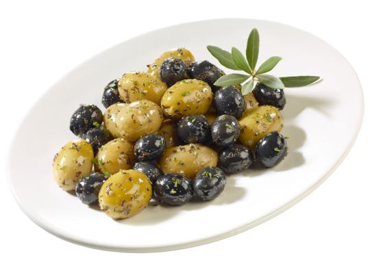 Gemischte Oliven 700g.