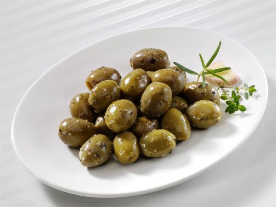 Grüne Oliven "Jumbo" 700g.