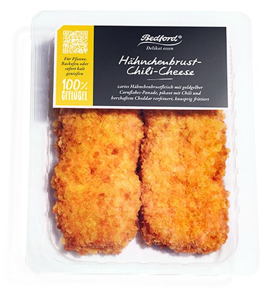 Bedford Hähnchenbrust-Chili-Cheese 160g., Einzelschale